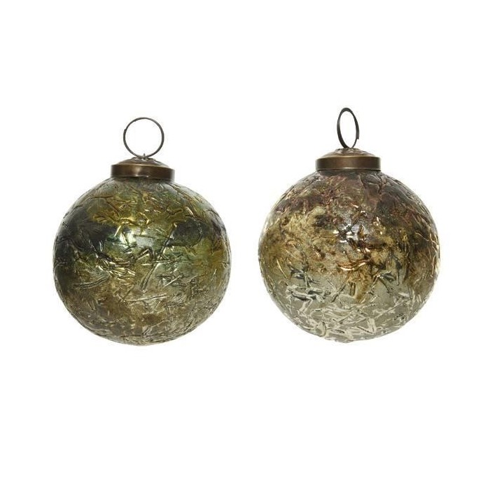 SFERA VETRO CON RILIEVO D10 2C